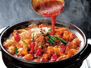 鬼辛!危険!辛さ〈15番〉の赤から鍋が付いた特別夕食コース【1泊2食付】